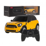 Auto na diaľkové ovládanie Mini Countryman Rastar 1:24 – žlté